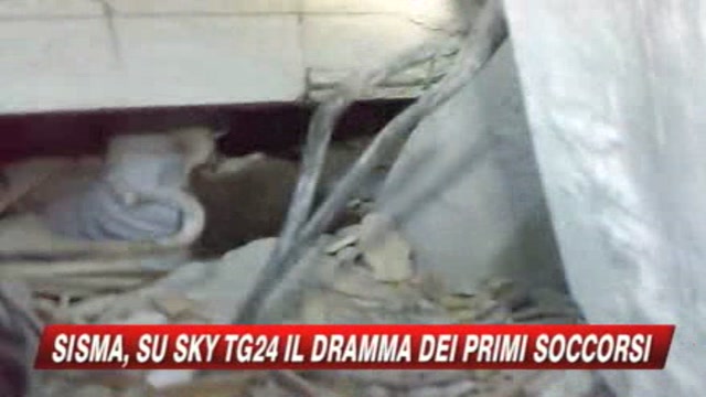 Abruzzo, su SKY TG24 il dramma dei primi soccorsi