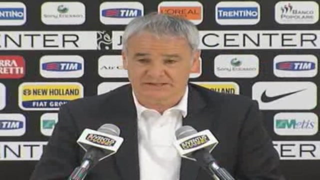 Ranieri: Mi aspetto una grande gara contro il Genoa