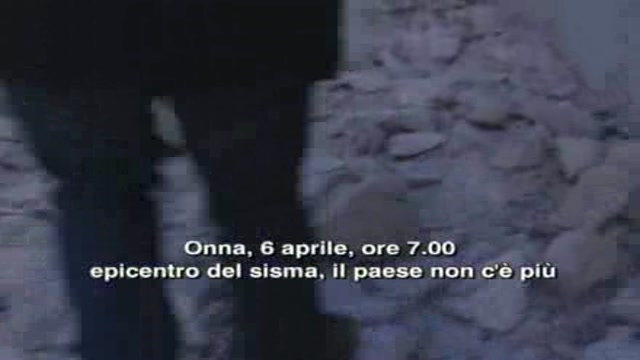 Terremoto in Abruzzo, il film della tragedia