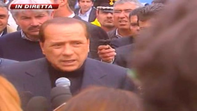 Abruzzo, Berlusconi: via tendopoli prima dell'autunno