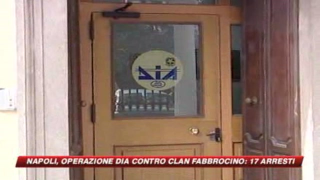 Napoli, blitz Dia contro clan Fabbrocino: 17 arresti 