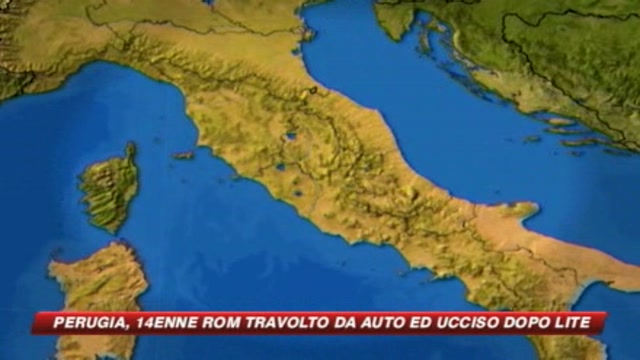 Lite tra famiglie rom a Perugia, muore un 14enne 