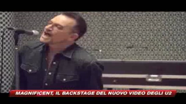 Magnificent, il backstage del nuovo video degli U2