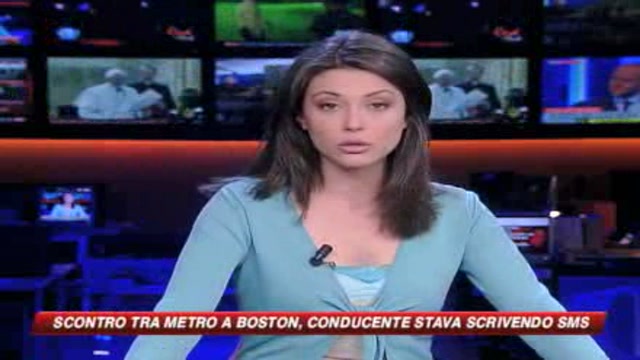 Usa, scontro tra metrò a Boston per colpa di un sms