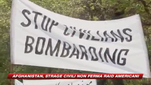 Afghanistan, strage di civili non ferma raid americani