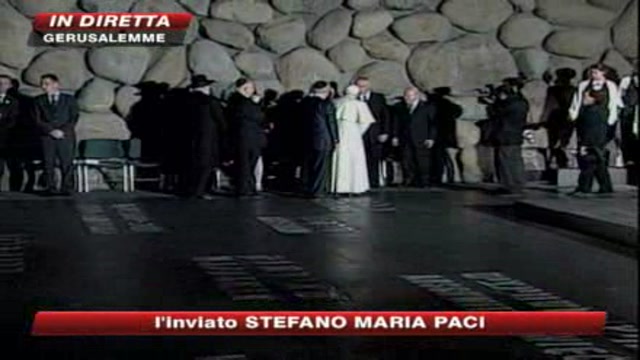 Il Papa in Israele: Mai più un orrore come la Shoah