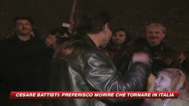 Battisti: meglio il suicidio che il carcere in Italia
