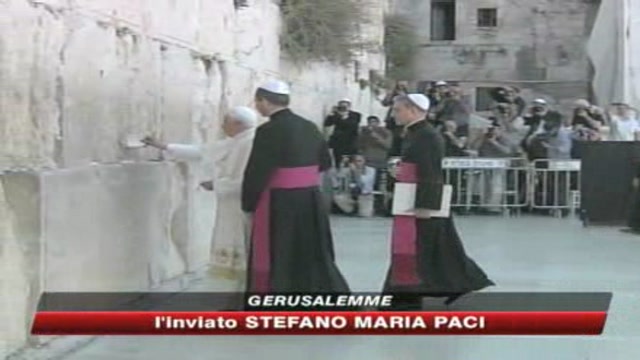 Il Papa a Gerusalemme: Sia davvero la città della pace