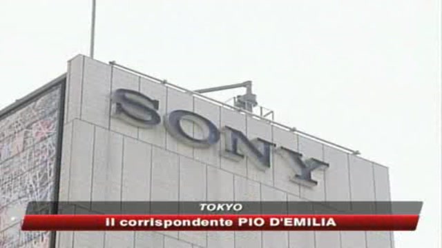 Sony, crollo delle vendite e conti in profondo rosso