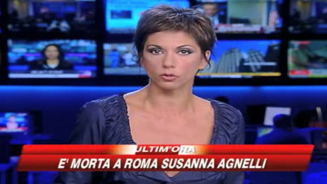 E' morta a Roma Susanna Agnelli