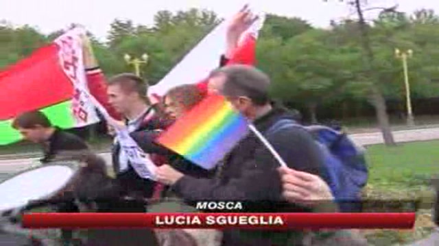 Gay Pride, scontri a Mosca tra polizia e attivisti 