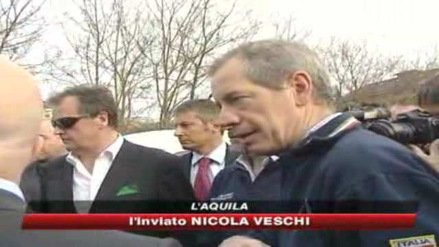 Abruzzo, oggi visita di Berlusconi e Barroso