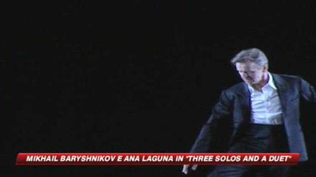 Baryshnikov e Laguna in Three solos and a duet