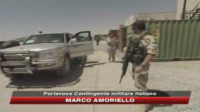 Afghanistan, spari contro i parà italiani, 3 feriti