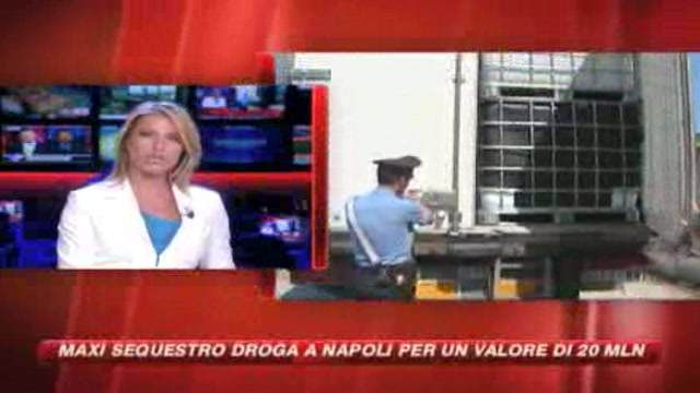 Napoli, sequestrata droga per oltre 20 milioni di euro