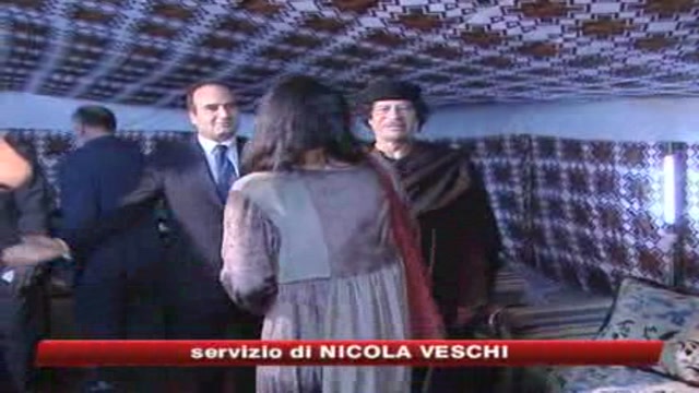 Gheddafi sarà a Roma il 10 giugno