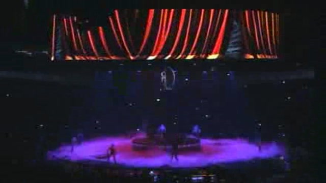 Britney Spears con il circo in tour per l'Europa