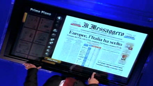 Europee, le prime pagine dei quotidiani italiani
