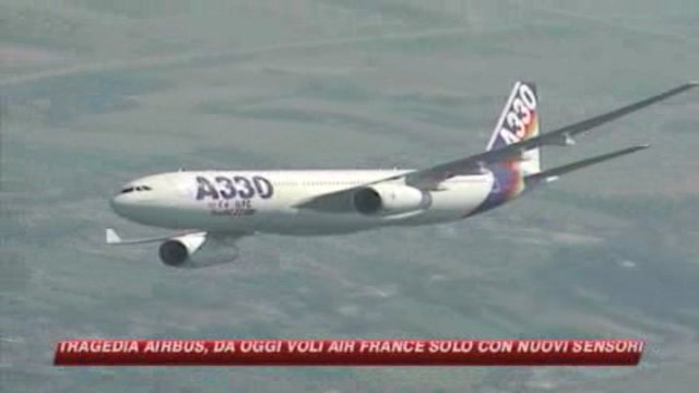 A330, 41 corpi ritrovati. Nuovi sensori per Air France 