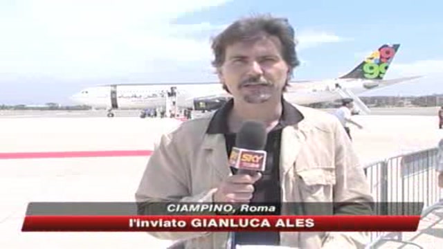 Gheddafi è in Italia, Roma blindata