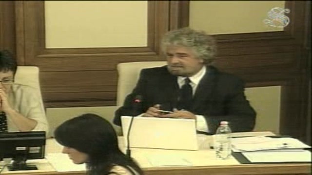 Beppe Grillo al Senato: gli eventi stanno precipitando