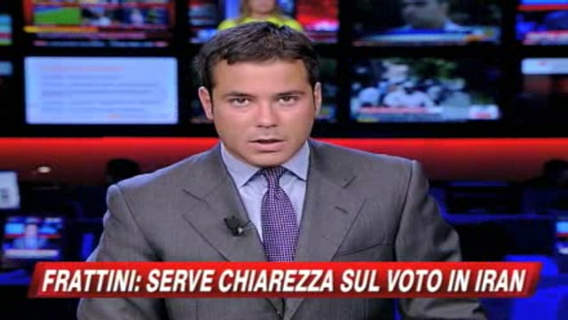 Frattini: Serve chiarezza sul voto in Iran