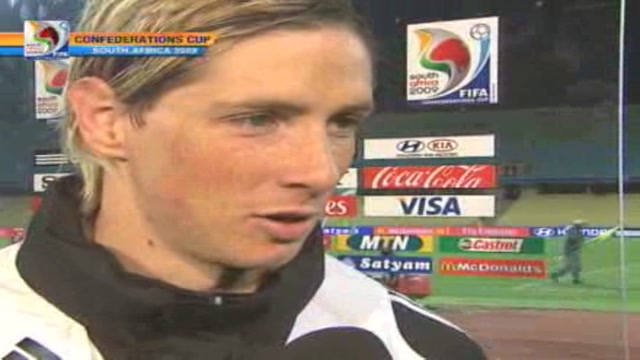 Conf Cup, Torres: Qui per fare storia della Spagna 