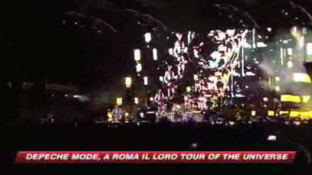 Roma, in 50mila allo stadio Olimpico per i Depeche Mode