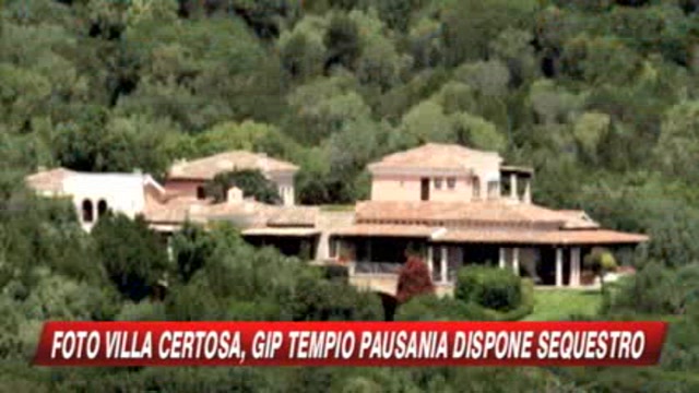 Foto Villa Certosa, Gip dispone sequestro