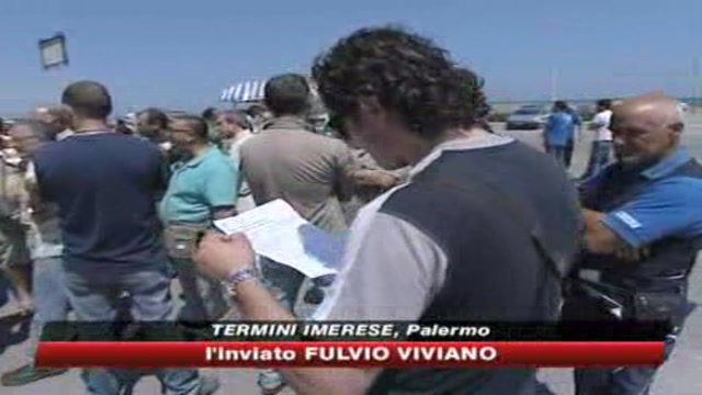 Termini Imerese, blocchi e proteste degli operai Fiat