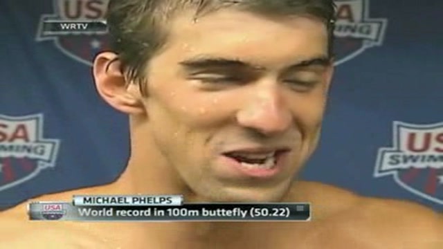 Usa, record di Phelps nei 100 metri farfalla