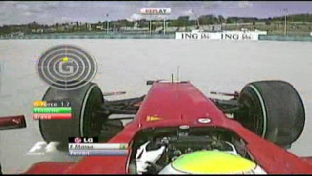 Felipe Massa salvato dal casco al carbonio