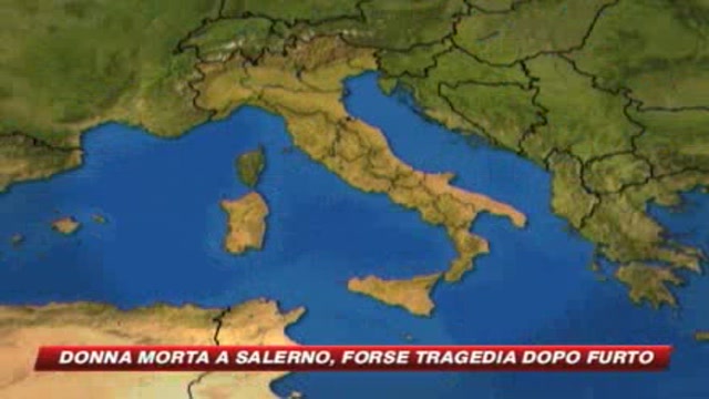 Salerno, donna uccisa in casa durante rapina
