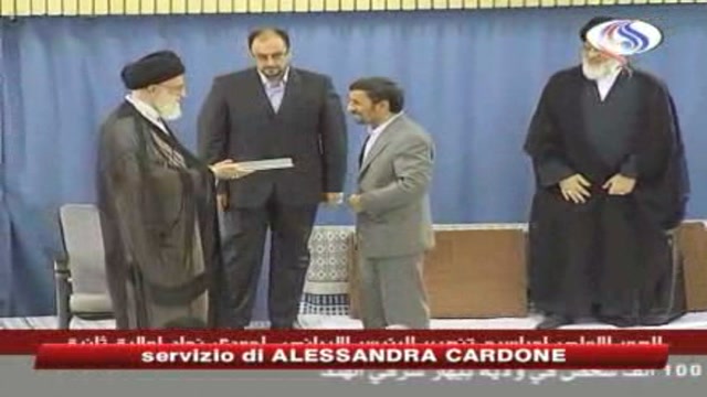 Iran, Khamenei conferma Ahmadinejad presidente 