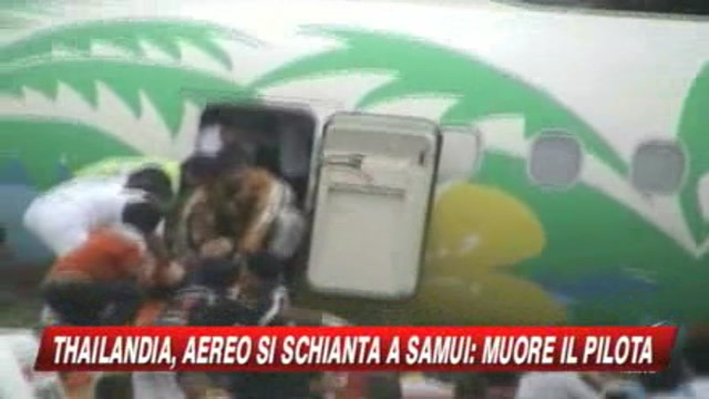 Incidente aereo Thailandia, due italiane tra i feriti