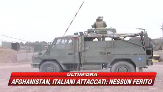 Afghanistan, attacco ai soldati italiani: nessun ferito
