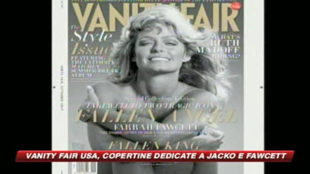 Vanity Fair USA, copertine per Jacko e la Fawcett 