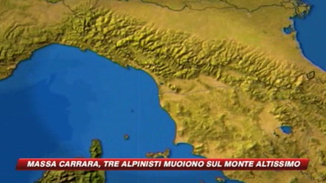 Nuova tragedia montagna: 3 alpinisti morti su Apuane
