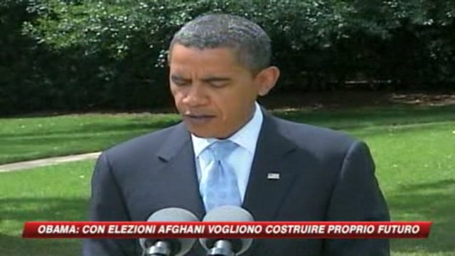 Afghanistan, Obama: Non sosteniamo alcun candidato