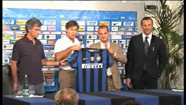 La prima giornata di Sneijder all'Inter