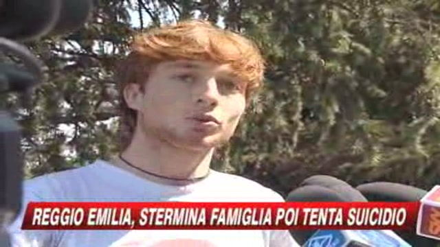 Reggio Emilia, stermina la famiglia e tenta il suicidio