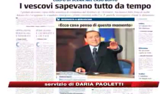 Berlusconi: Boffo non commento, ripartiamo dalle case