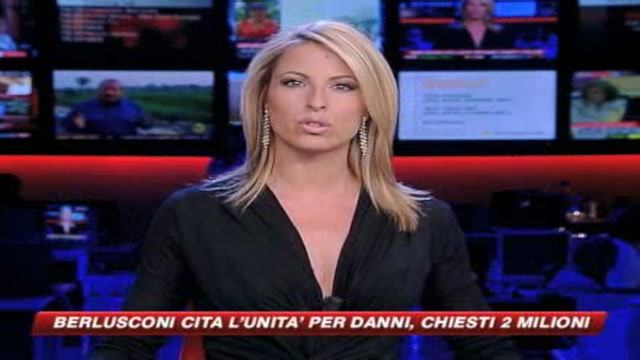 Berlusconi chiede 2 milioni di danni a L'Unità