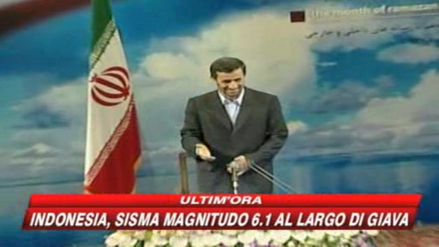 Ahmadinejad: Pronto a dibattito tv con Obama