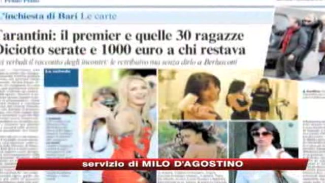 Tarantini: pagai le donne, ma Berlusconi non sapeva