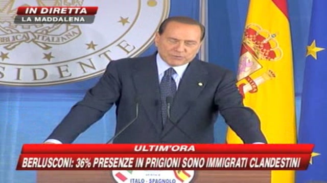 Berlusconi: Una menzogna la storia delle veline