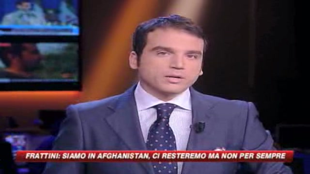 Frattini: non resteremo per sempre in Afghanistan