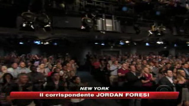 Obama da Letterman: normale essere criticato