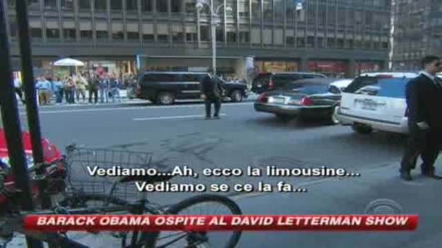 Obama-Letterman, le battute pi?? divertenti