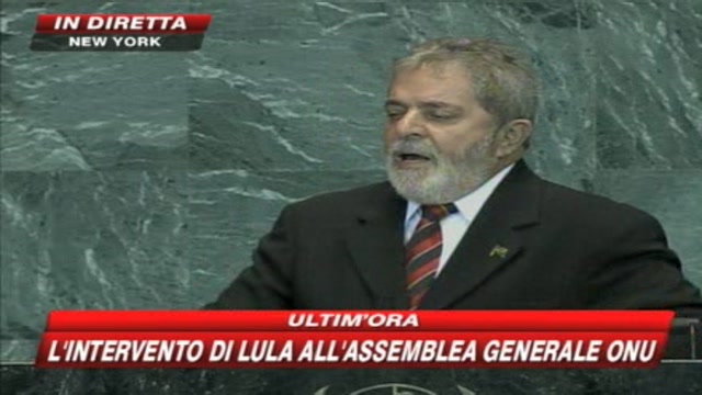 Onu, Lula: Questa è la crisi dei dogmi